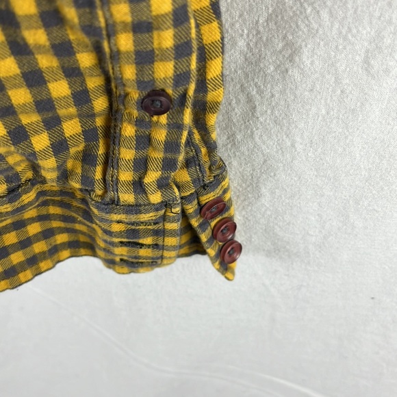 HurleyX Flannel Western Shirt Large - Picture 2 of 5